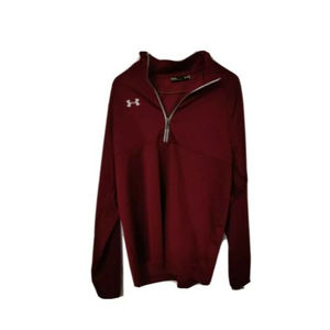 Under Armour Men's Locker Loose Quarter Zip Pullover, Size Medium